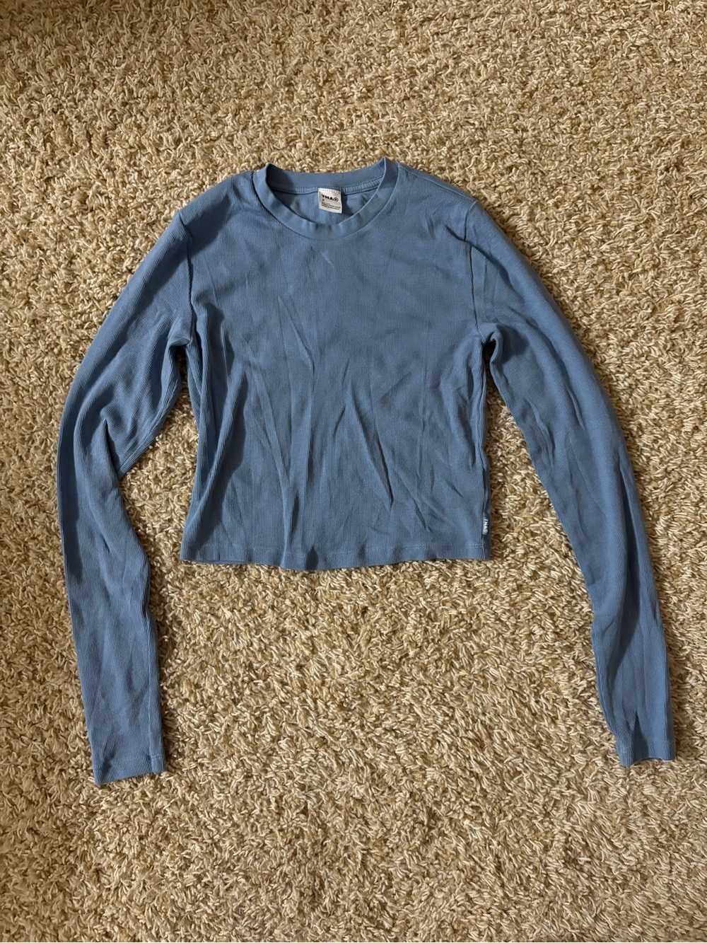 TNA Women’s Ribbed Long-Sleeve Top